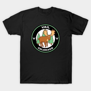 Vail, Colorado Moose T-Shirt